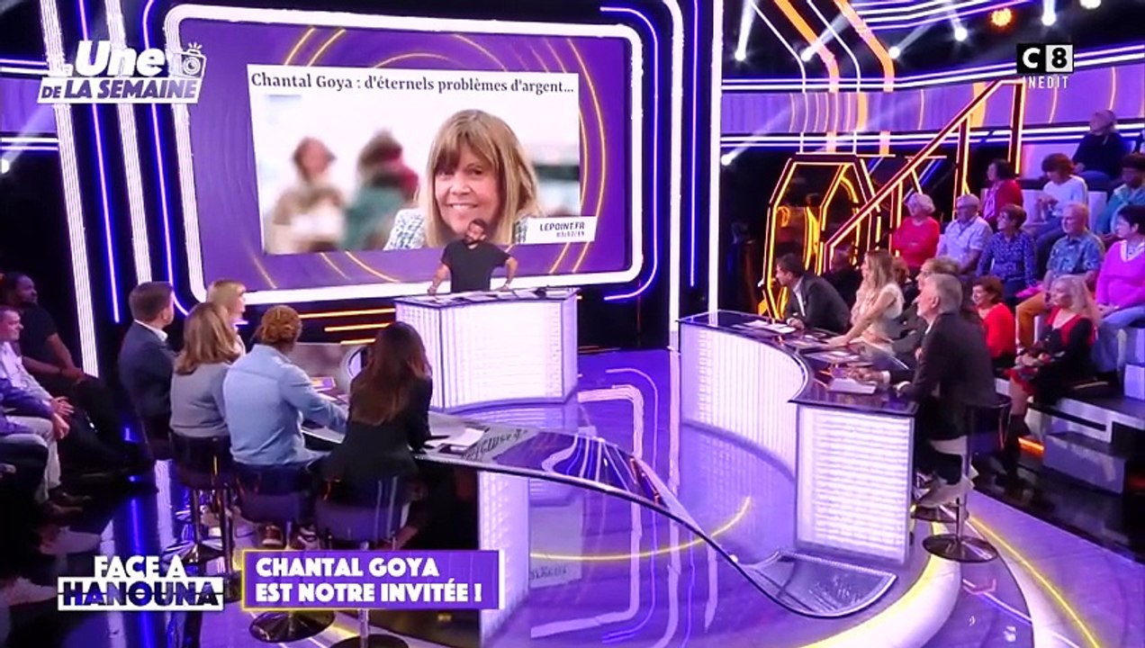Chantal Goya rembourse encore le prêt qu'elle a précédemment contracté pour payer ses impôts comme elle l'a révélé dans l'émission "Face à Hanouna" sur C8.
