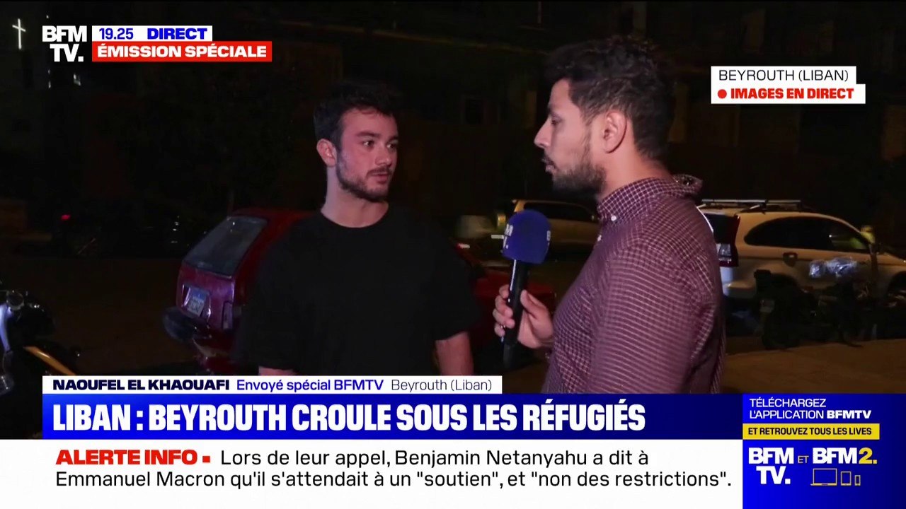"Chaque soir, on a peur": Georges, habitant de Beyrouth, raconte la vie sous les bombardements israéliens