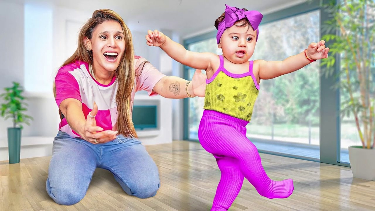 My Daughter Walks for the First Time!