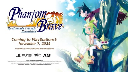 Phantom Brave The Hermuda Triangle Remastered Official Announcement Trailer
