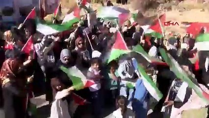 Malatya'da Kürecik NATO Üssü'nde İsrail protestosu