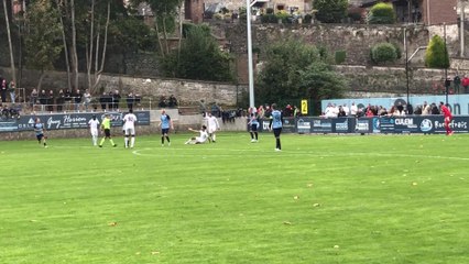 La phase fautive de Rochefort qui a entrainé le dernier penalty en faveur de Namur (0-3)