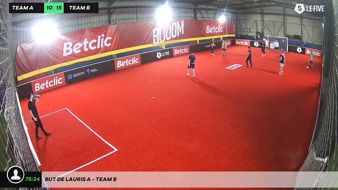 But de Lauris A - Team B
