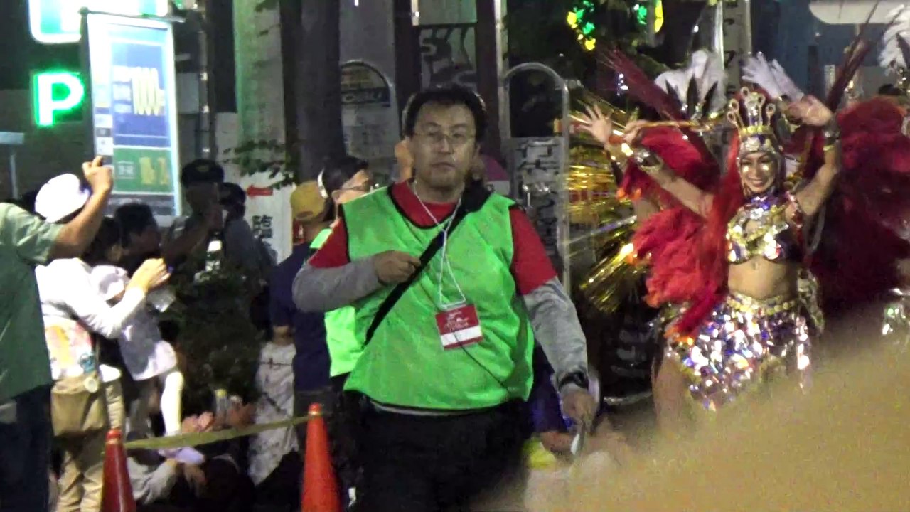 【2024/9/29】草加駅前よさこいサンバフェスティバル2024　G.R.E.S.BÁRBAROS（仲見世バルバロス）　ストリート会場１