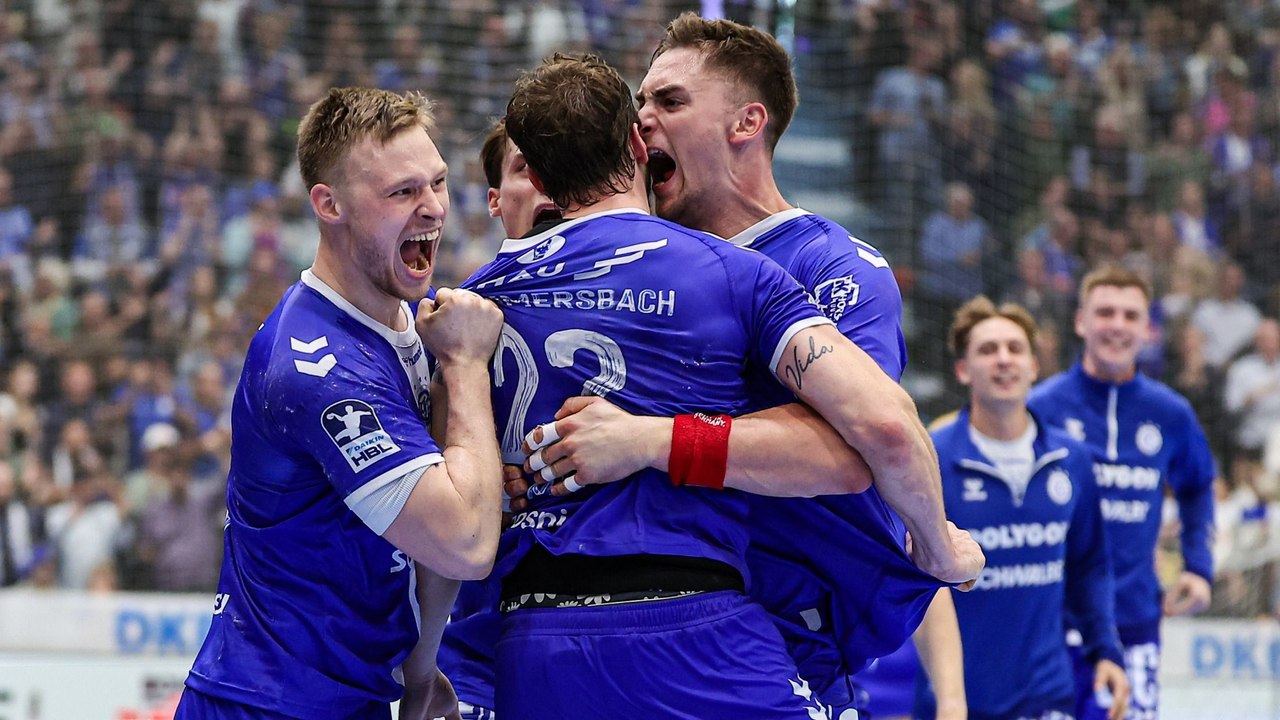 Gummersbach jubelt über Last-Second-Punkt gegen Flensburg