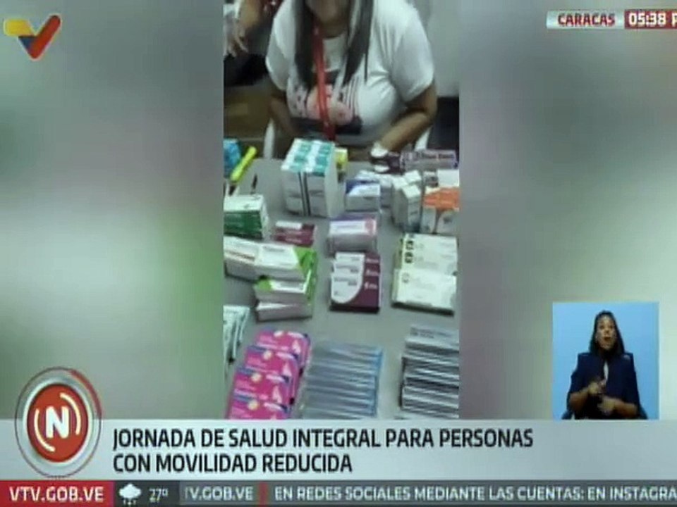 Caracas | Personas con movilidad reducida son beneficiados con jornada de atención integral