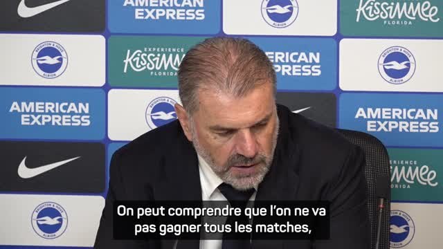 Tottenham - Postecoglou : “C’est inacceptable”