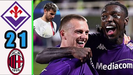 Fiorentina vs AC Milan 2-1 || Highlights & All Goals || Serie A 24/25
