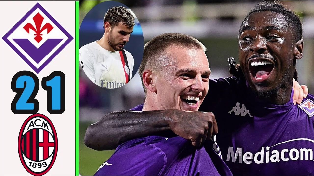 Fiorentina vs AC Milan 2-1 || Highlights & All Goals || Serie A 24/25