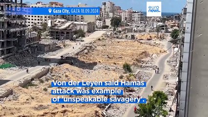 European leaders repeat calls for ceasefire on first anniversary of start of war in Gaza