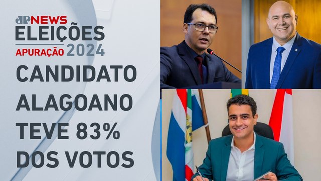 Cuiabá e Palmas terão 2º turno; em Maceió, JHC é reeleito em 1º turno