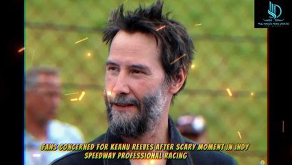 Keanu Reeves' Horror Crash at Indy Speedway Debut Shocks Fans