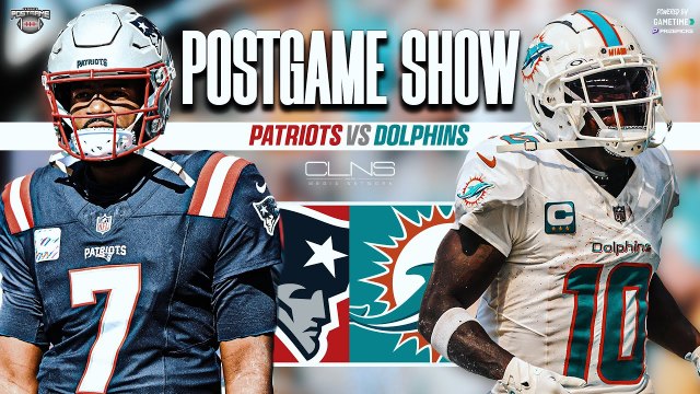 LIVE: Patriots vs. Dolphins Week 5 Postgame Show