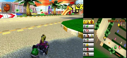 MATANDO EL TIEMPO CON MARIO KART 7. COPA PLATANO 100CC. GAMEPLAY EN ESPAÑOL. #14.