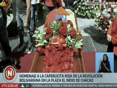 Miranda | Venezolanos rinden homenaje a la Caperucita Roja de la Revolución Bolivariana