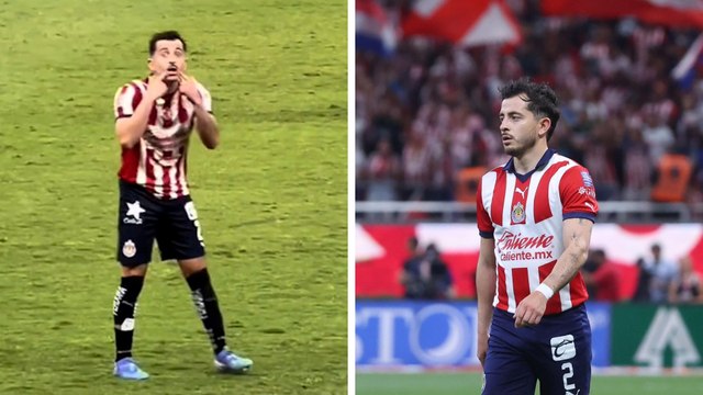 Alan Mozo y su reprobable gesto con Raymundo Fulgencio en el Clásico Tapatío entre Chivas y Atlas