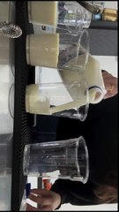 Drinks made by Chentana Chan at Nom Coffee Room. Video from Instagram