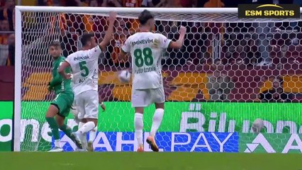 Galatasaray Vs Alanyaspor (1-0) - Highlights And Goals | Süper Lig - 2024/25