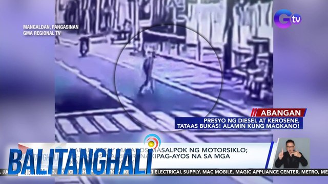 Babae, patay matapos masalpok ng motorsiklo; 18-anyos na rider, nakipag-ayos na sa mga kaanak ng biktima | Balitanghali