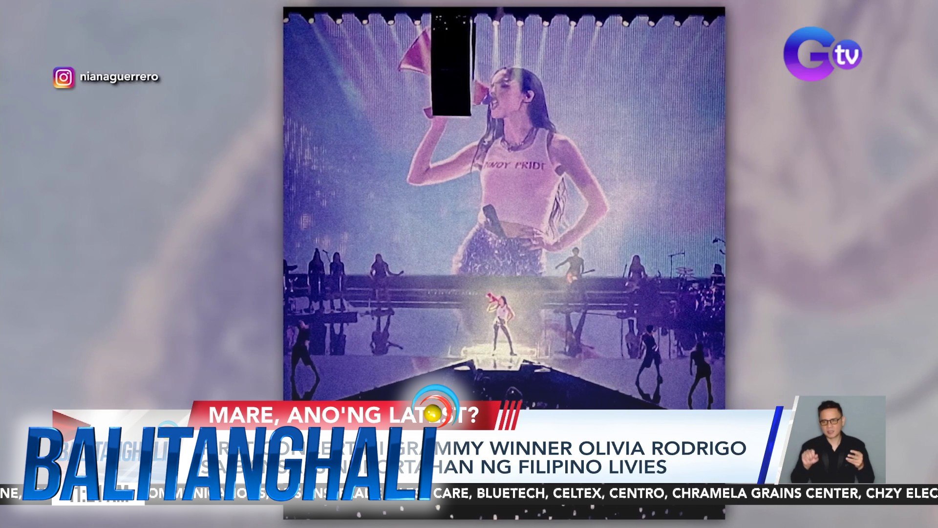 ⁣First concert ni Grammy winner Olivia Rodrigo sa bansa, sinuportahan ng Filipino Livies | Balitangha