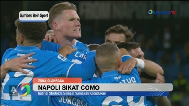 Sikat Como, Napoli Makin Mantap di Puncak Klasemen Liga Italia 2024/2025