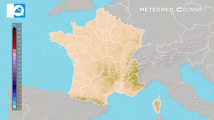 Pluies abondantes : vers une semaine particulièrement pluvieuse en France