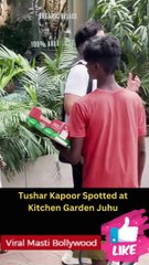 Tushar Kapoor Spotted at Kitchen Garden Juhu