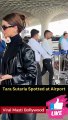 Tara Sutaria Spotted at Airport