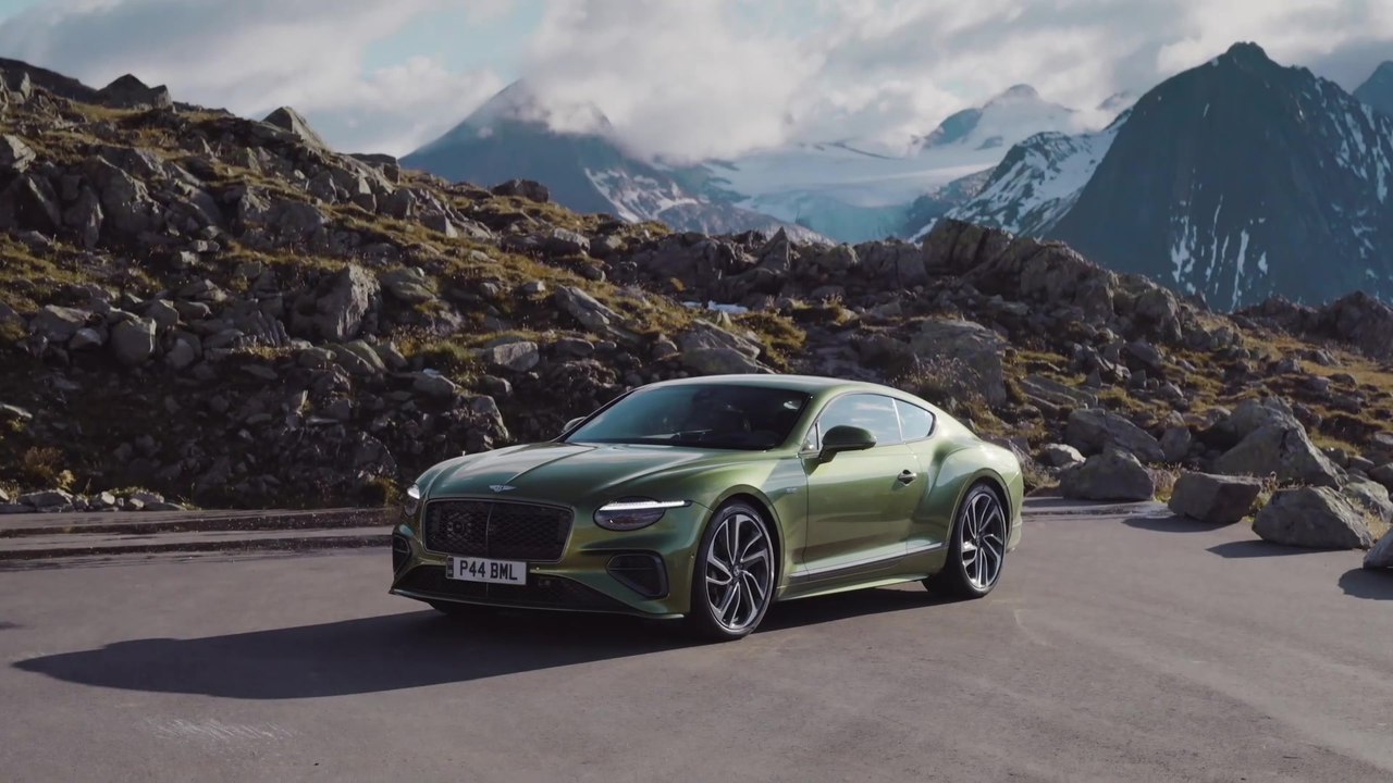 Der neue Bentley Continental GT - Kräftige Farben