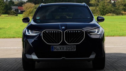 The new BMW X3 20 xDrive Design Preview in Tansanite Blue Driving Video