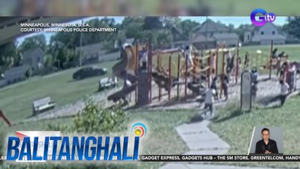 10-anyos na batang nagnakaw ng kotse, huli-cam ang pagdaan sa isang palaruan; Naaresto kalaunan | Balitanghali