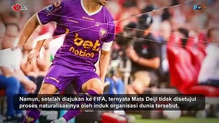 Waduh Kenapa Ini ? Timnas Sepakbola Malaysia Gagal Naturalisasi Mats Deijl