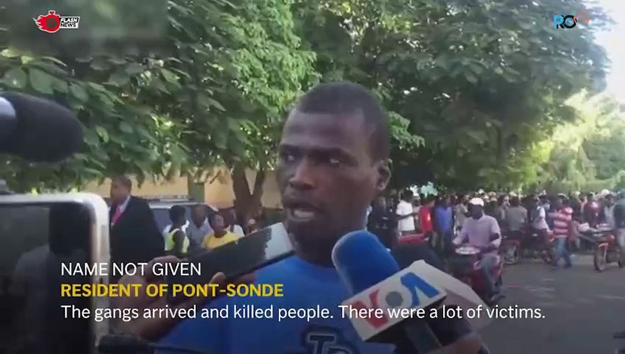 Viral Insiden Geng Haiti Menyerang Kota Kecil