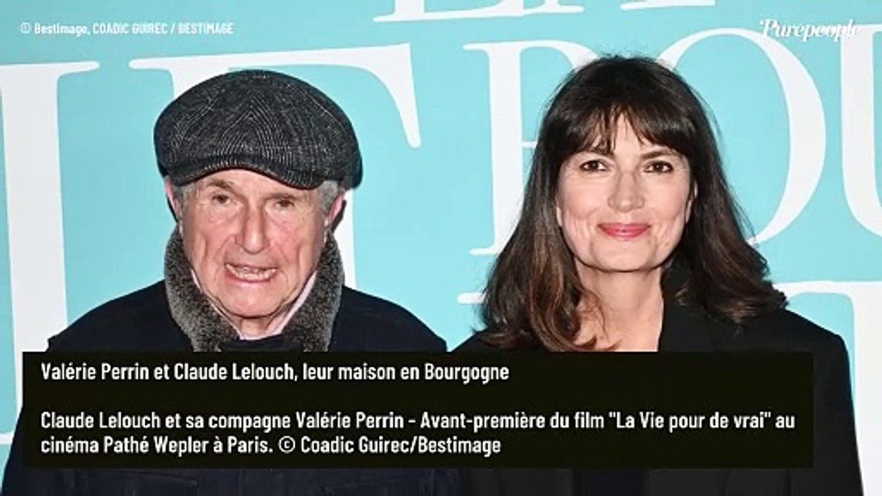 MAISON DE STARS Valérie Perrin et Claude Lelouch : Leur maison en lisière de forêt où ils ne vivent pas toujours ensemble