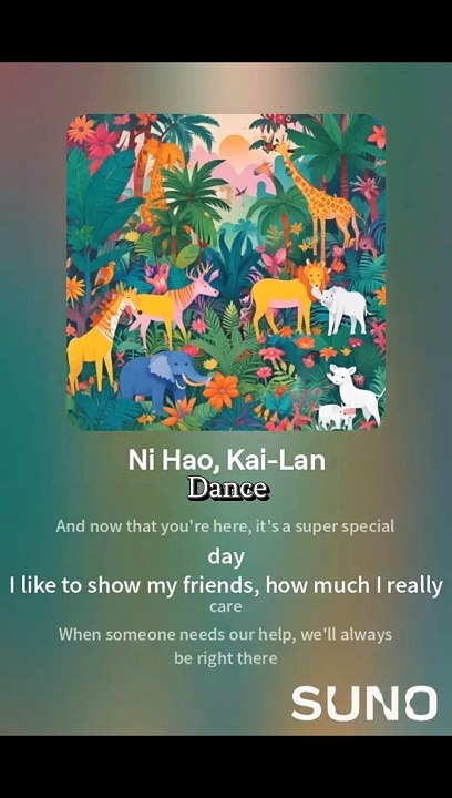 I'm Kai-Lan! (Ni Hao, Kai-Lan) (Electronic Dance Music Version) [SUNO AI] 2024