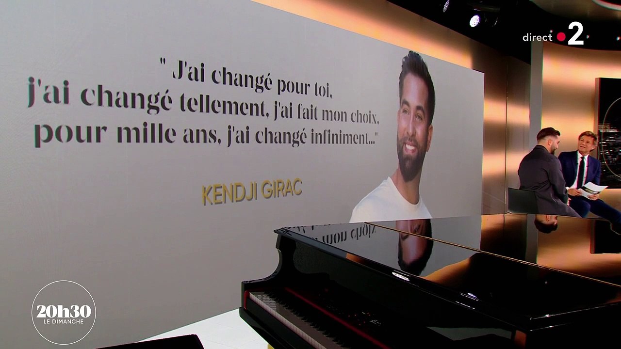 Invité sur le plateau de "20h30 le dimanche" par Laurent Delahousse, Kendji Girac est revenu sur sa relation avec sa femme Soraya.