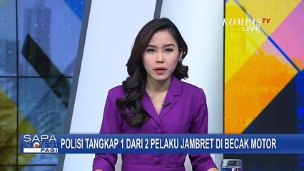 Télécharger la video: Polisi Ringkus 1 Pelaku Jambret di Becak Motor, 1 Pelaku Lain Masih Dalam Pengejaran