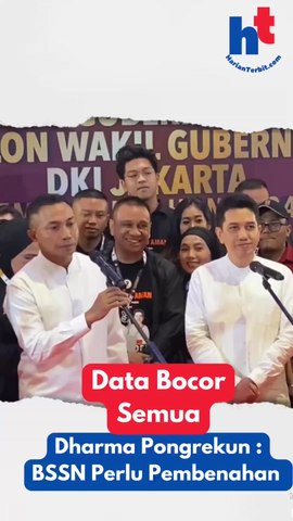 Data Bocor Semua | Dharma Pongrekun:BSSN Perlu Pembenahan