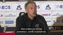 PSG - Luis Enrique fait un bilan : “Un bien meilleur départ que la saison dernière”