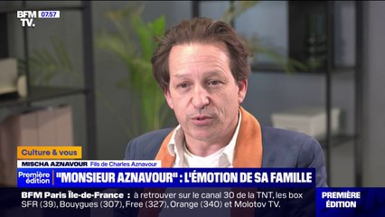 Descargar video: “J’ai pleuré, c’est émouvant”: le fils de Charles Aznavour, Mischa, salue le film “Monsieur Aznavour”