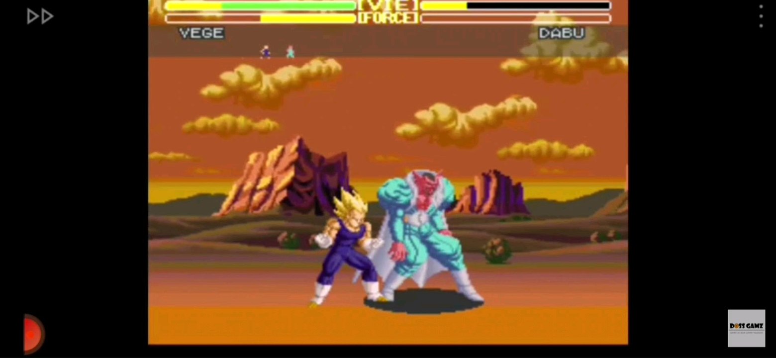 Majin Végéta VS Dabura Météor SmashDragonBall Z Ultime Menace