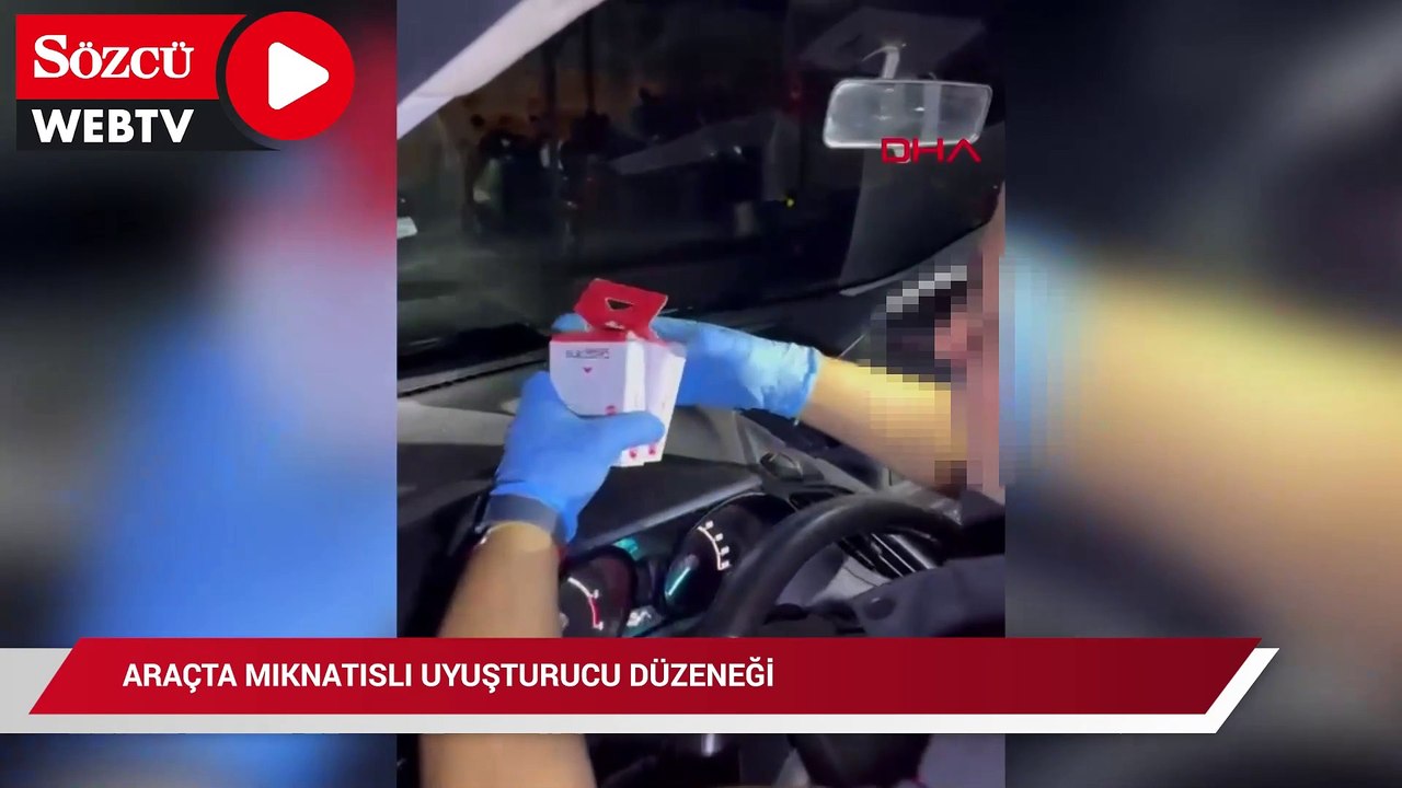 Araçta mıknatıslı düzenek: zuladan kokain çıktı