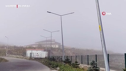 Göz gözü görmedi: Ardahan'da yoğun sis