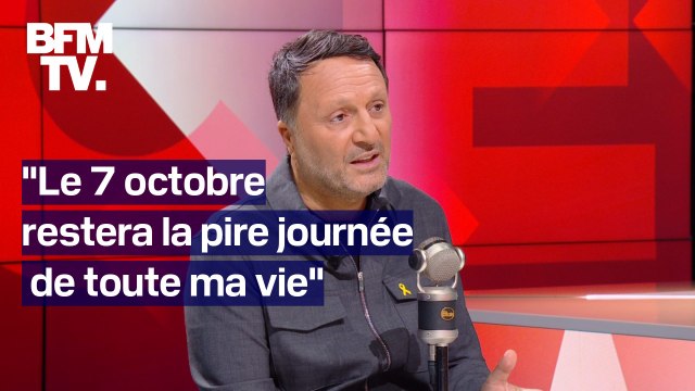 Le 7 octobre 2023 restera la pire journée de toute ma vie”: l'intégrale d'Arthur en intégralité