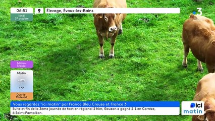 07/10/2024 - ICI Matin France Bleu Creuse en vidéo