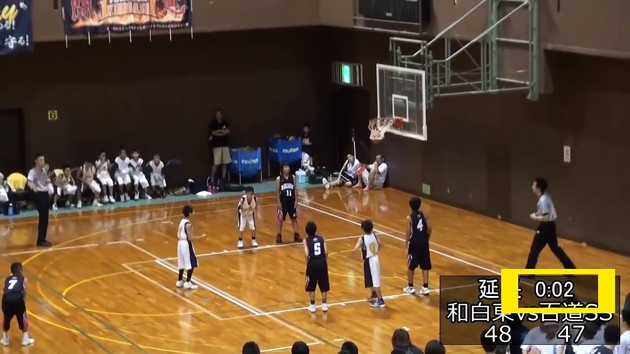 Venez assister à un match de basket-ball captivant mettant en scène nos talentueux écoliers japonais !