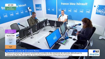 07/10/2024 - ICI Matin France Bleu Hérault en vidéo