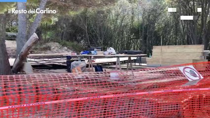 Le terrazze a Portonovo cambiano volto