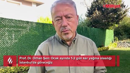 Bu sene İstanbul’a kar yağacak mı? Orhan Şen tarih verdi