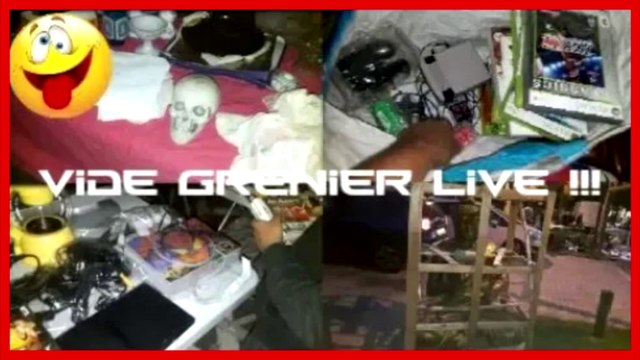 1ER VIDE GRENIER LIVE DE LA CHAÎNE !!! [ JEUX VIDÉO, JOUETS, GOODIES ETC... ] + ACHATS